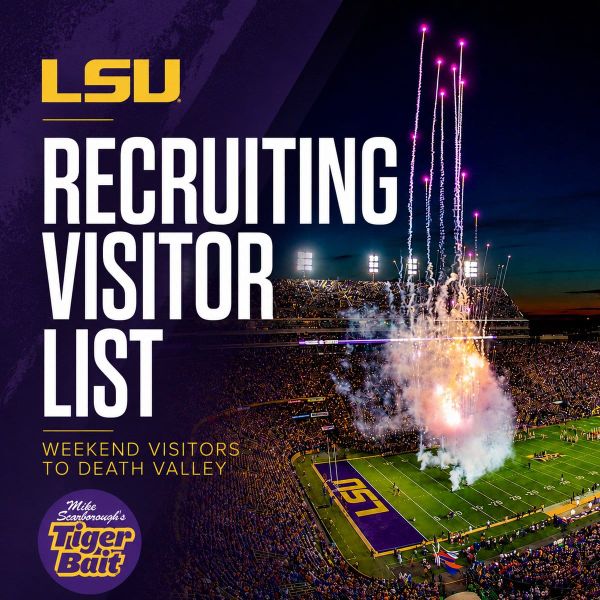 Another big recruiting weekend in Baton Rouge. Scarborough: Kiffin’s staff hosting a loaded prospect group for Saturday night vs Louisiana Tech. Death Valley as the visit stage again. (ScarboroughMike / On3 / 247)