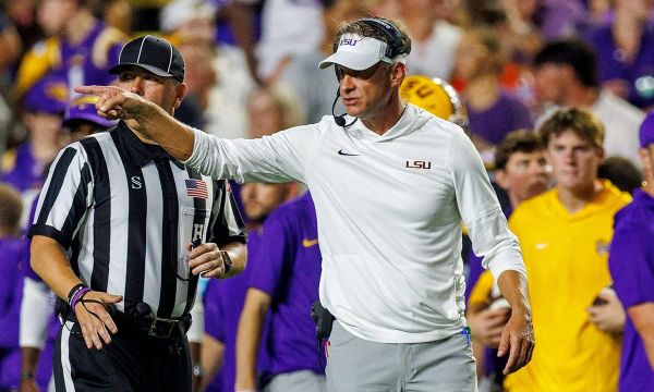 Kiffin on the weather delay: officials offered to shorten it. He said no. Visiting locker room ‘sucks,’ and 90 minutes was a competitive edge. Same guy fighting the SEC in court. (OutKick)