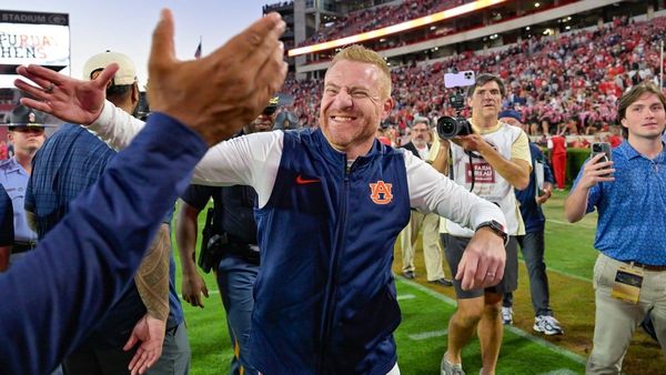 Alex Golesh says he’s “not a genius” after Auburn’s upset of Georgia, and calls LSU “explosive in every way”