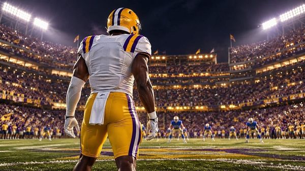 LSU vs McNeese: 53.5-point favorite, Family Weekend, rainy SECN night
