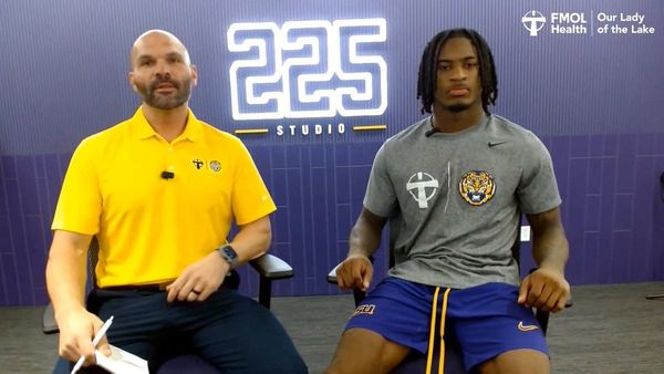VIDEO: PJ Woodland on growing under Corey Raymond and LSU’s “next man up” secondary