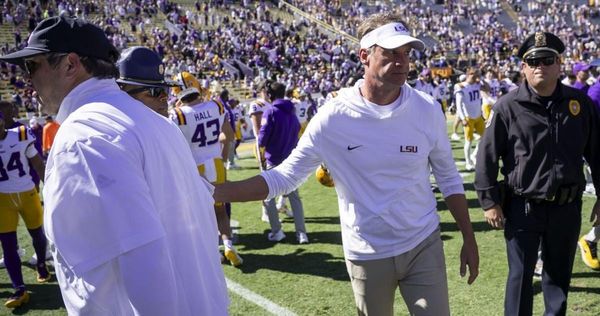 Kiffin says phone-carrying fans hunting for “their moment” have ruined field-stormings, and he points back at the SEC’s rules fight with LSU