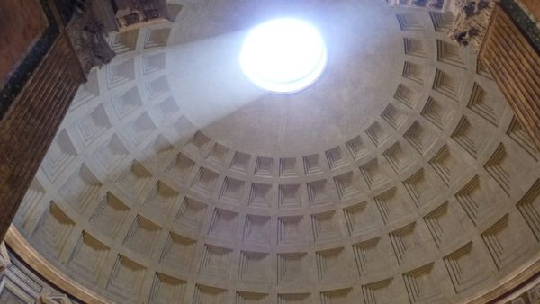 Dome of The Pantheon in Rome. (Staff C photo.)