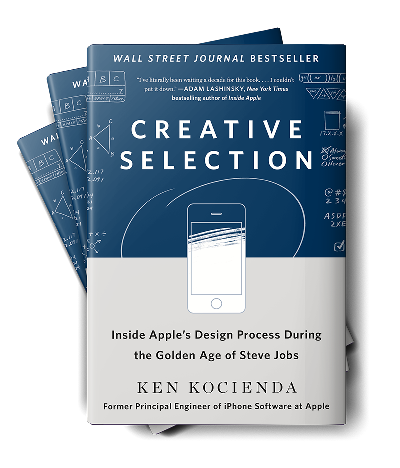 Creative Selection: Unveiling Apple's Technology-Driven, Human-Centered Design Process