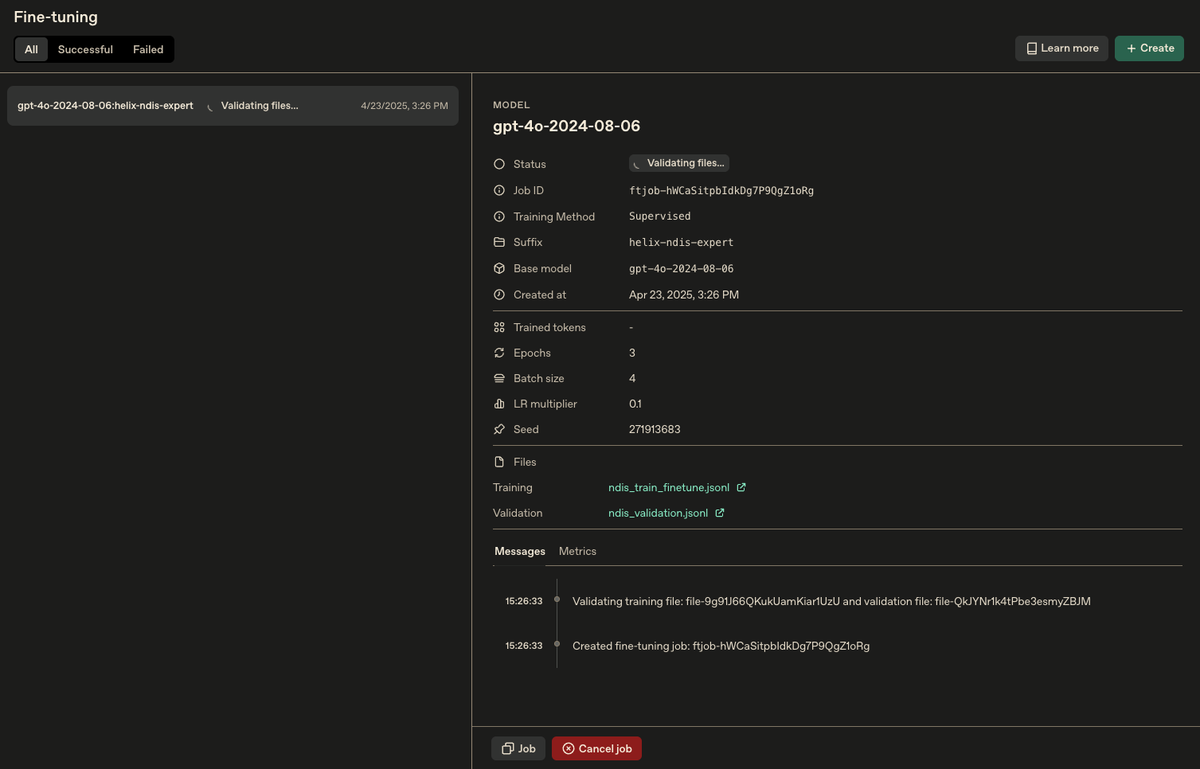 From Curiosity to Capability – Fine-tuning the Future