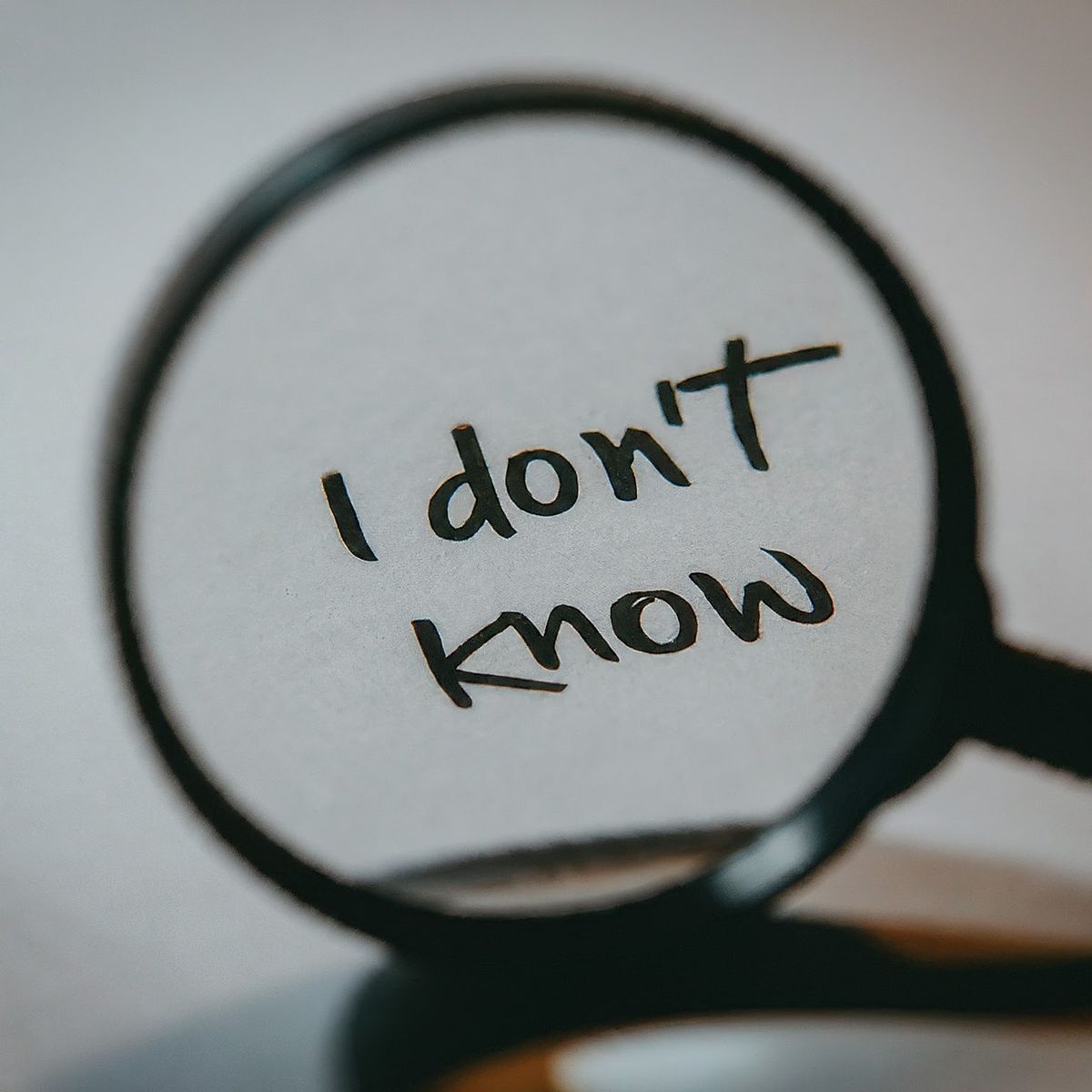 Embracing I Don't Know : A Leader's Secret Weapon