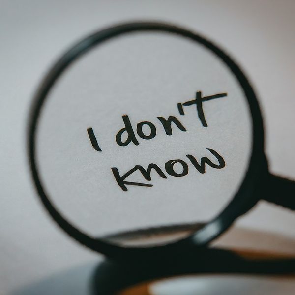 Embracing I Don't Know : A Leader's Secret Weapon