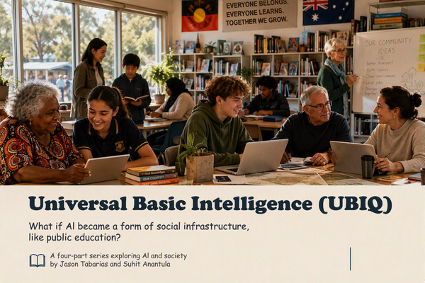 Universal Basic Intelligence (UBIQ): Why AI Should Be Like Your Local Public School