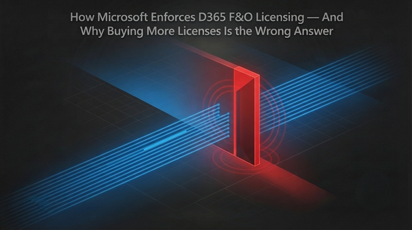 How Microsoft Enforces D365 F&O Licensing — And Why Buying More Licenses Is the Wrong Answer