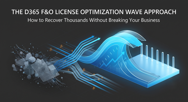 The D365 F&O License Optimization Wave Approach — How to Recover Thousands Without Breaking Your Business