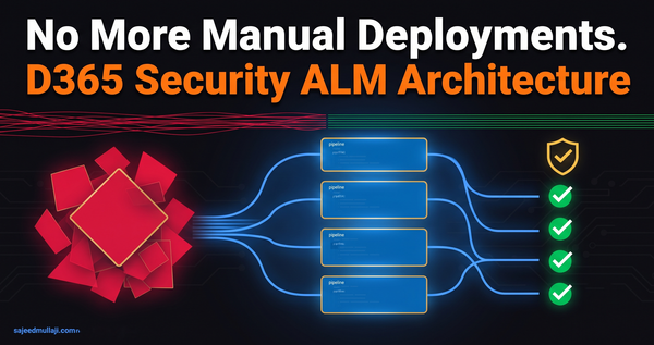 D365 F&O Security ALM — Automated Governance Pipelines with Azure DevOps