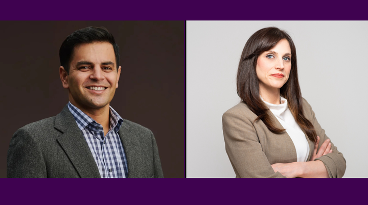 Estevan Muñoz-Howard of People Powered Elections Seattle and Professor Jennifer Heerwig of Stony Brook University