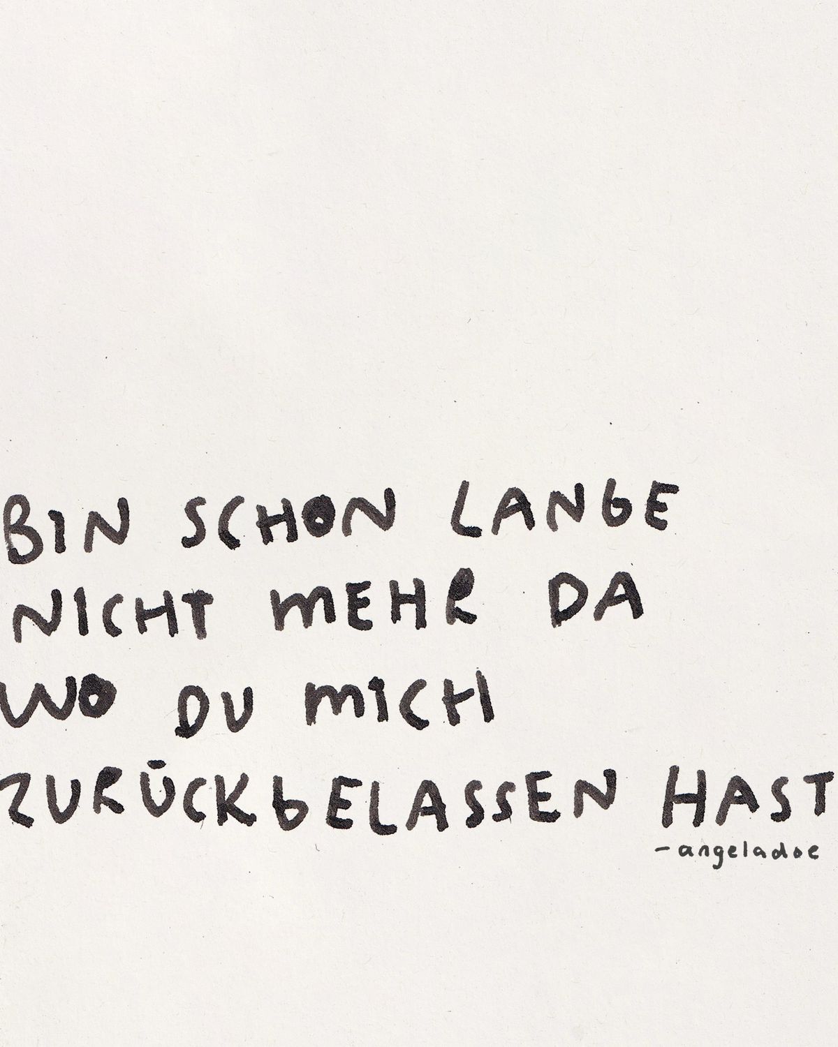 DAS GEGENTEIL VON LIEBE