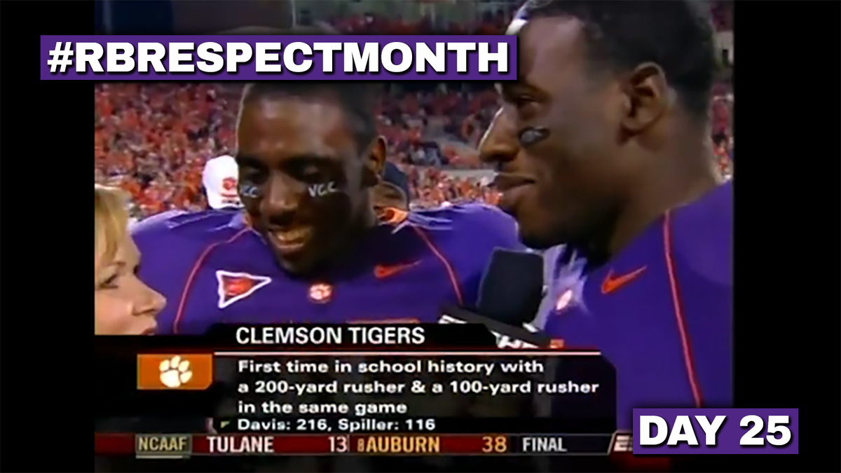 RB Respect Month Vol. 2, Day 25: James Davis and CJ Spiller bring a storm to Georgia Tech (2006)