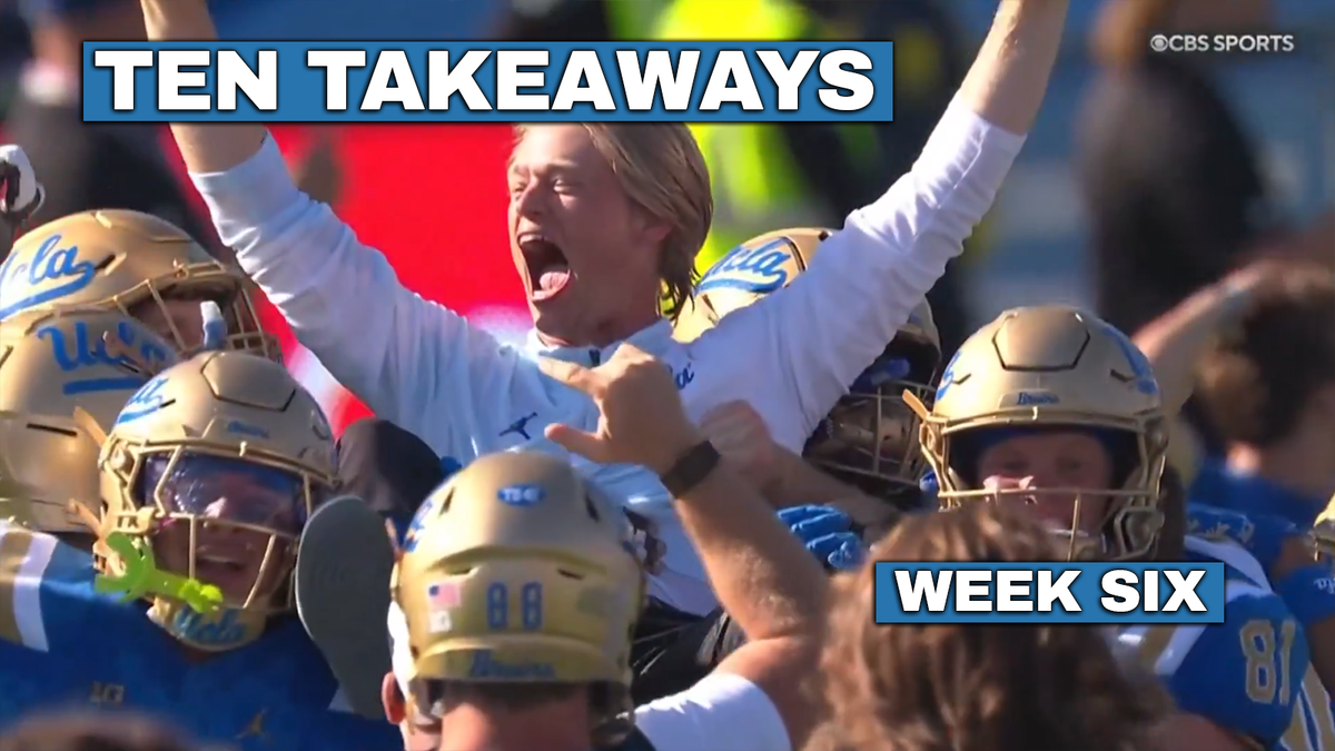 Ten Takeaways: Week Six