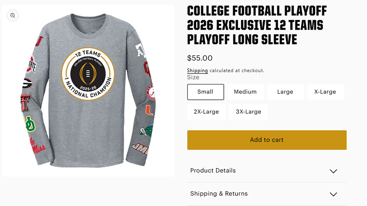 Exploring the horrors of the College Football Playoff's online shop