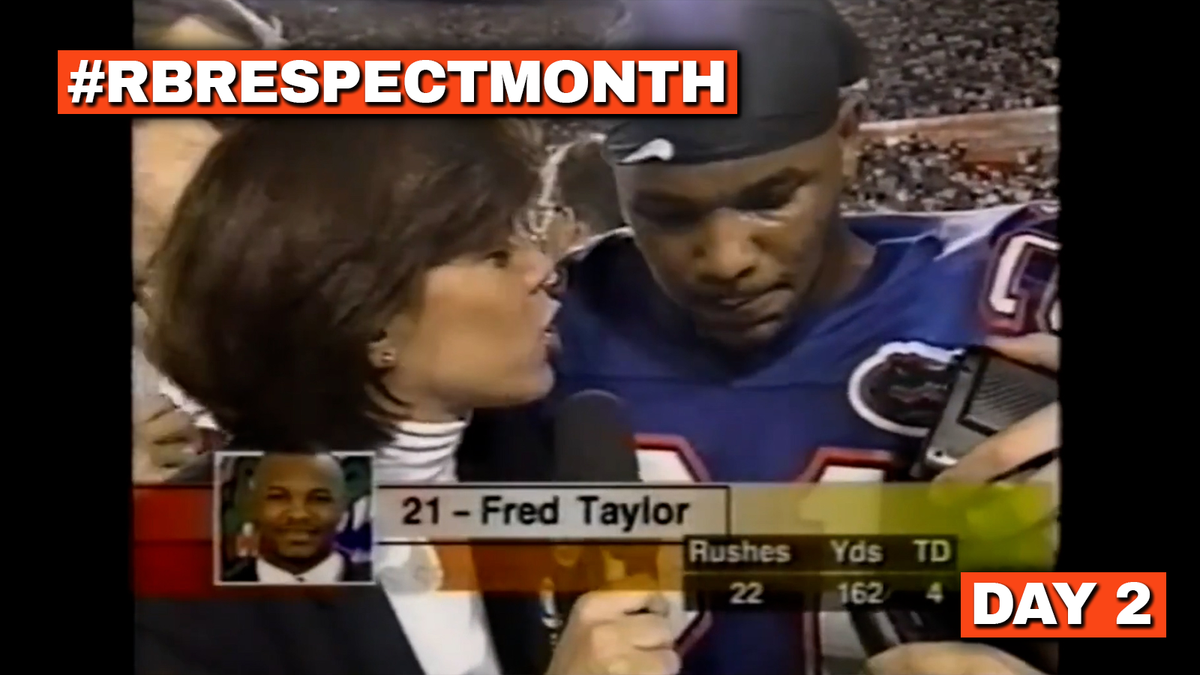 RB Respect Month Vol. 3, Day Two: Fred Taylor and Florida deny Florida State a national title (1997)