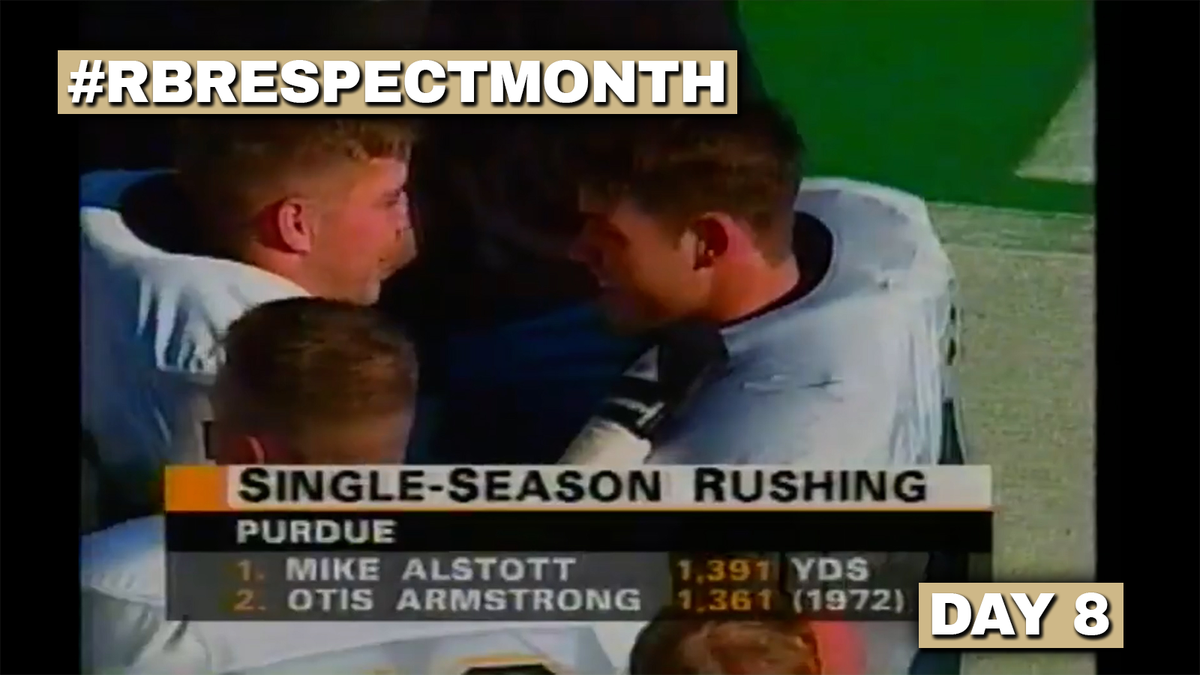 RB Respect Month Vol. 3, Day Eight: Mike Alstott rumbles over Indiana (1995)
