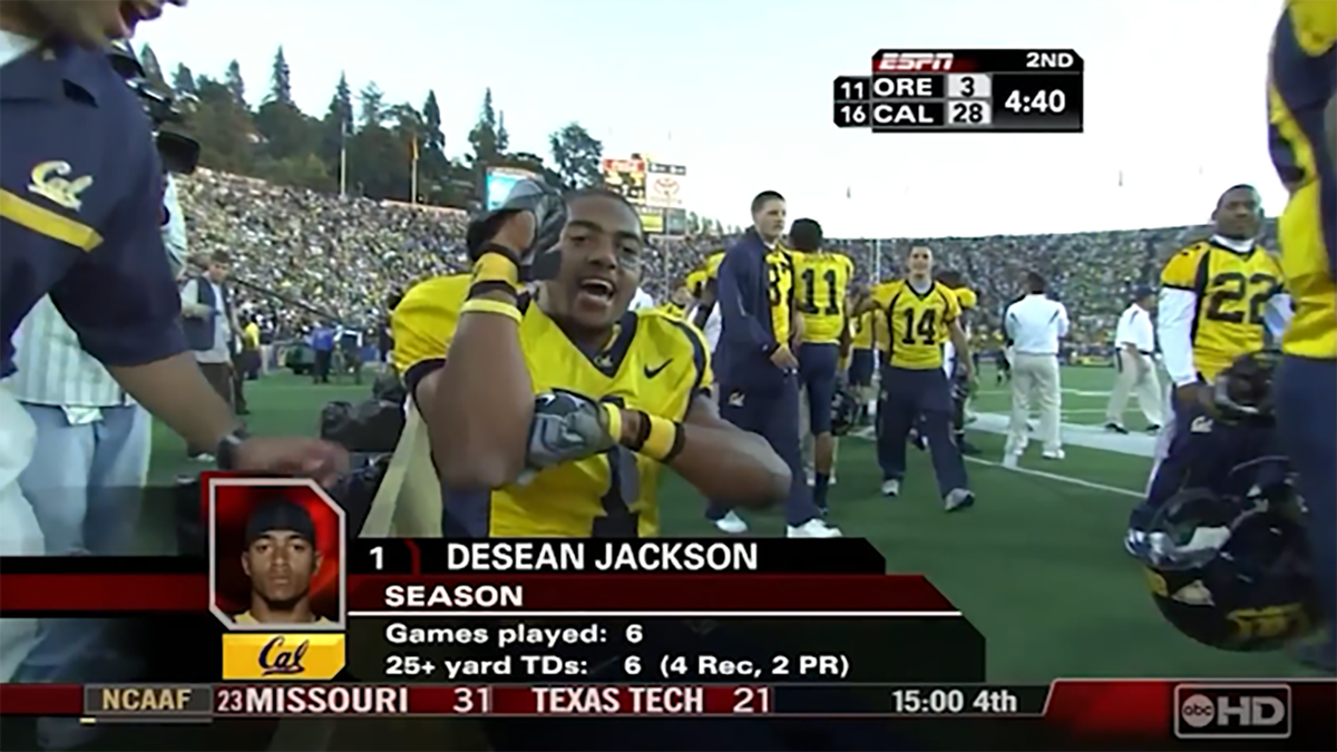 Video: Every touchdown DeSean Jackson scored at Cal