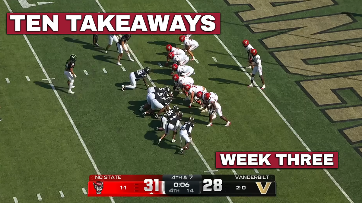 Ten Takeaways: Week Three