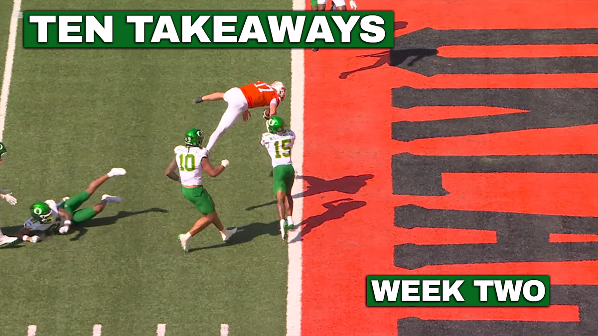 Ten Takeaways: Week Two