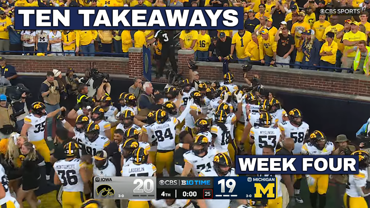 Ten Takeaways: Week Four