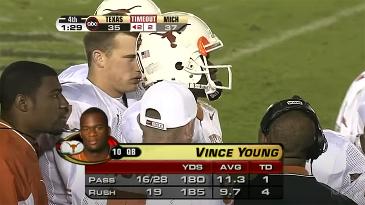 Classic Bowl Performances: Vince Young enters superstardom