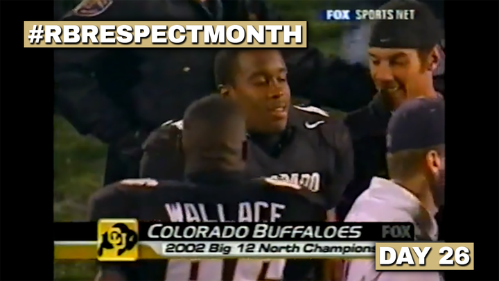 RB Respect Month Vol. 2, Day 26: Chris Brown and Bobby Purify lock up the Big 12 North for Colorado (again) (2002)