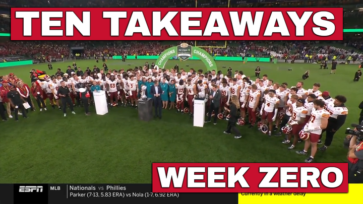 Ten Takeaways: Week Zero