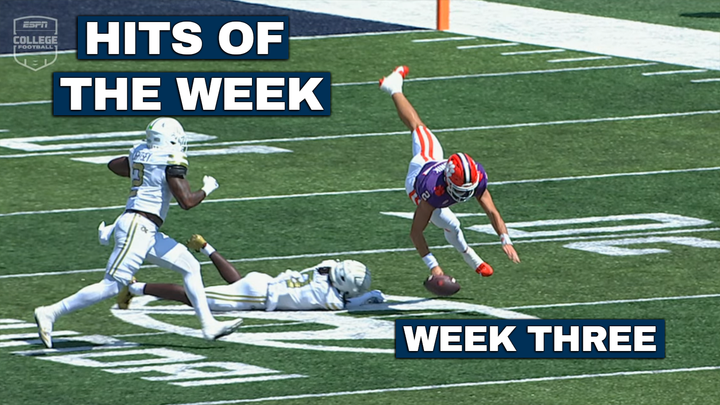 Video: 2025 CFB Hits of the Week - Week Three