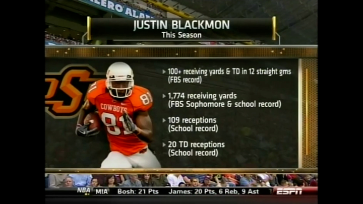 New video: Every Justin Blackmon TD at Oklahoma State