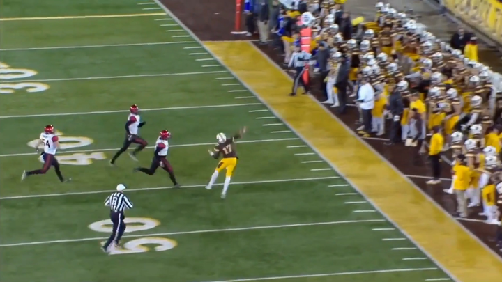 Josh Allen's Wyoming touchdown reel is ridiculous