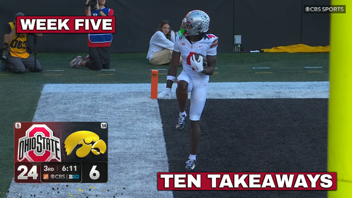 Ten Takeaways: Week Five