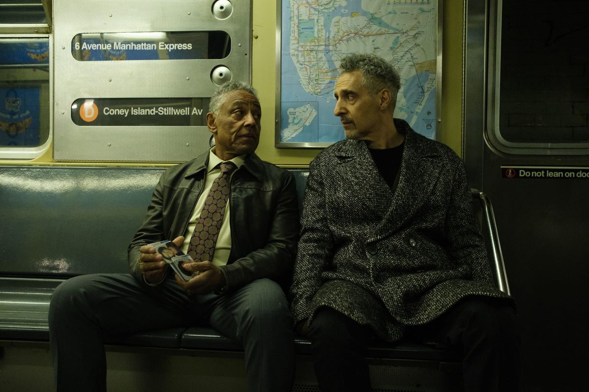 Giancarlo Esposito and John Turturro in THE ONLY LIVING PICKPOCKET IN NEW YORK, courtesy of Sony Pictures Classics.