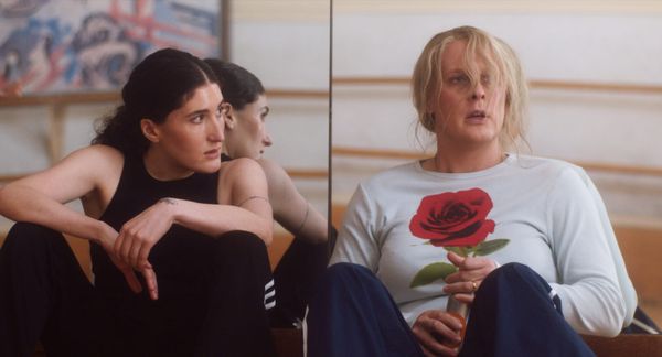 Kate Berlant and John Early in MADDIE'S SECRET, a Magnolia Pictures release. Photo courtesy of Magnolia Pictures.