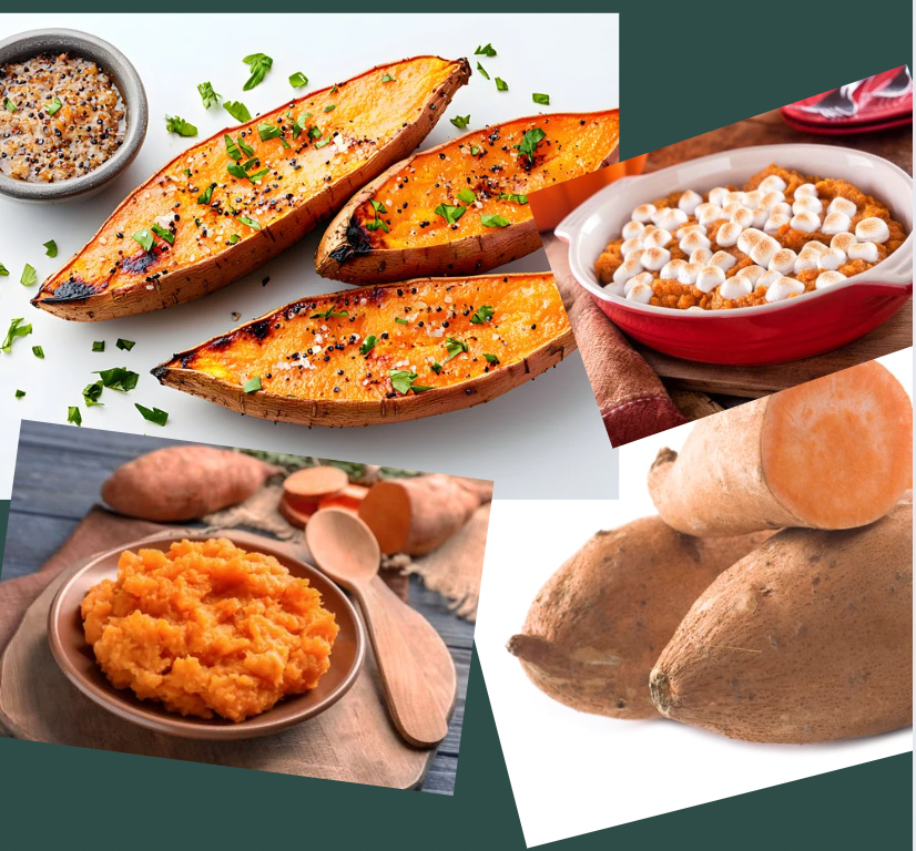 No, the sweet potatoes aren’t different.