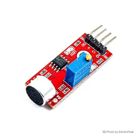 KY-037 Electret Microphone Audio Sensor Module package
