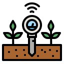 Plant watering monitoring system project icon