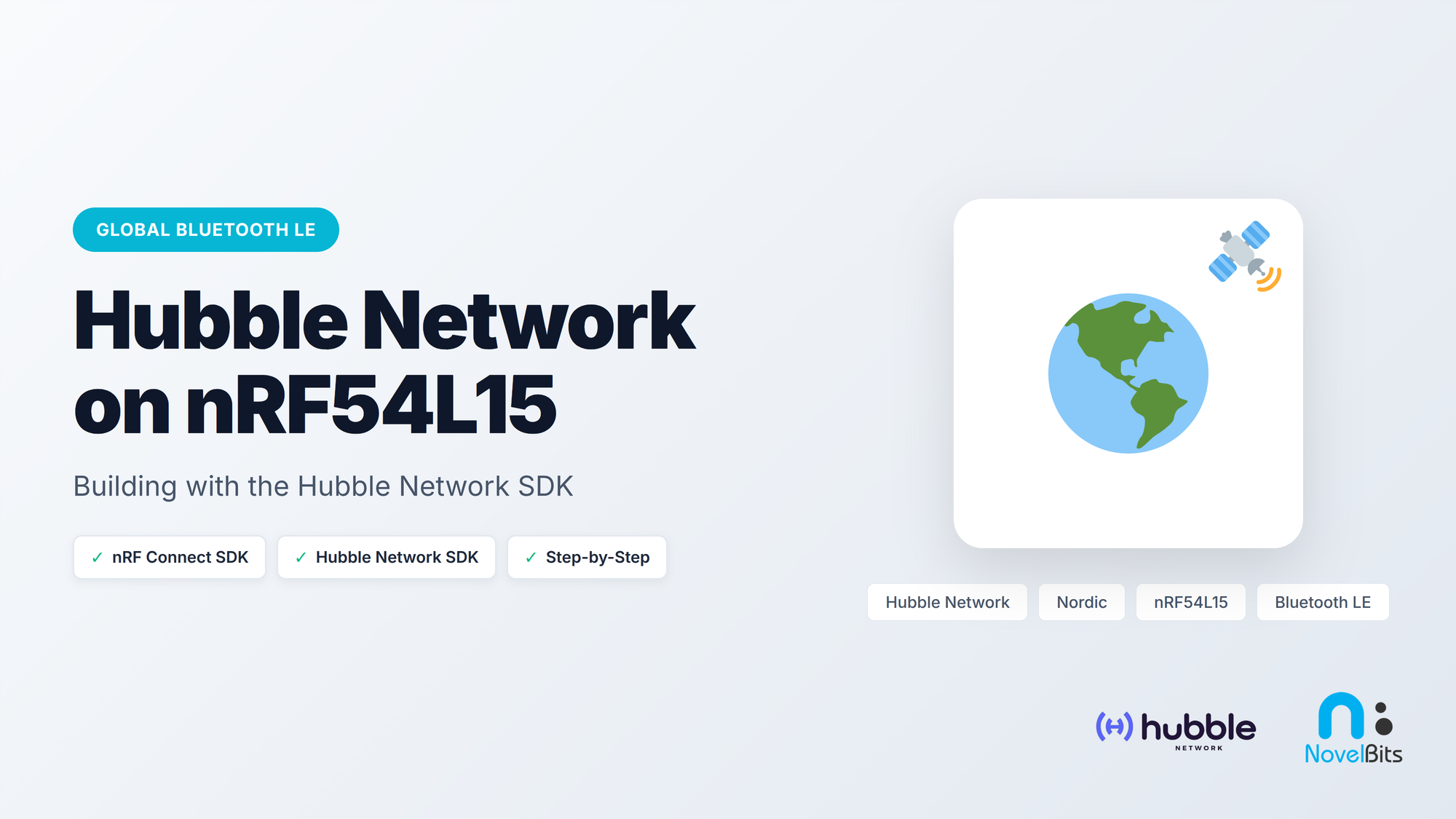Integrate Hubble Network on your nRF54L15 for Global Connectivity