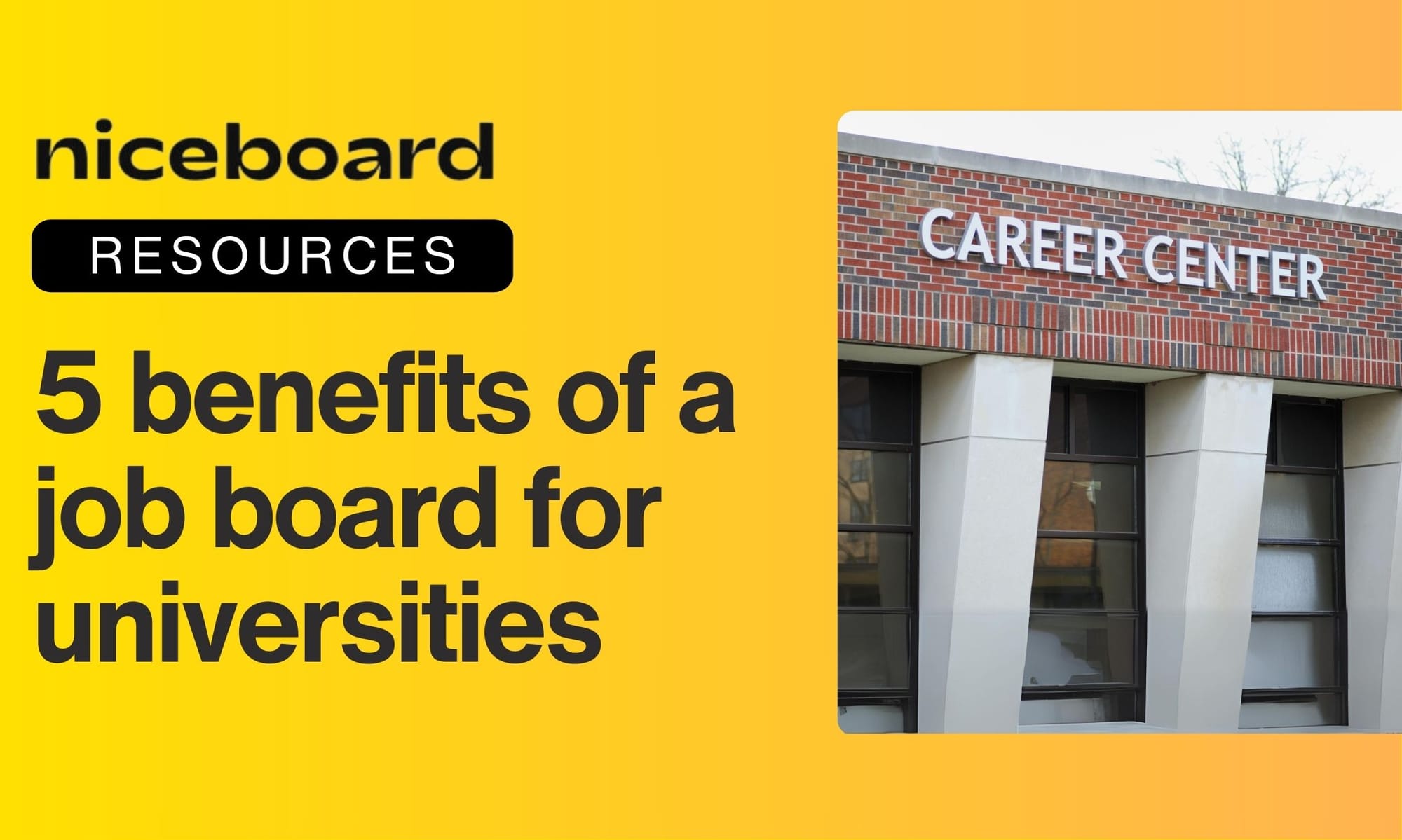 Why your university or college needs its own job board image