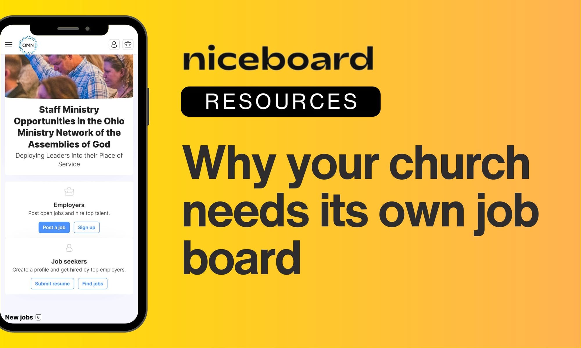 4 reasons your church (association) needs its own job board image