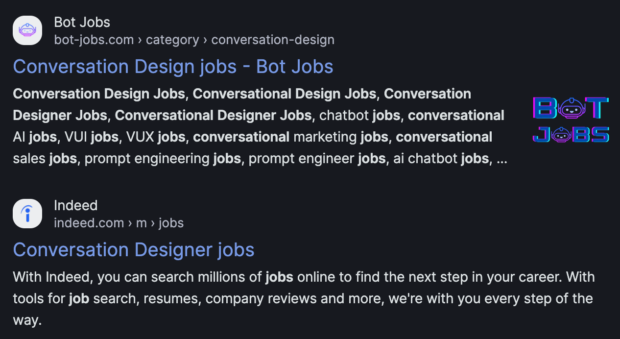 benefits of sitemap for SEO-google search results page