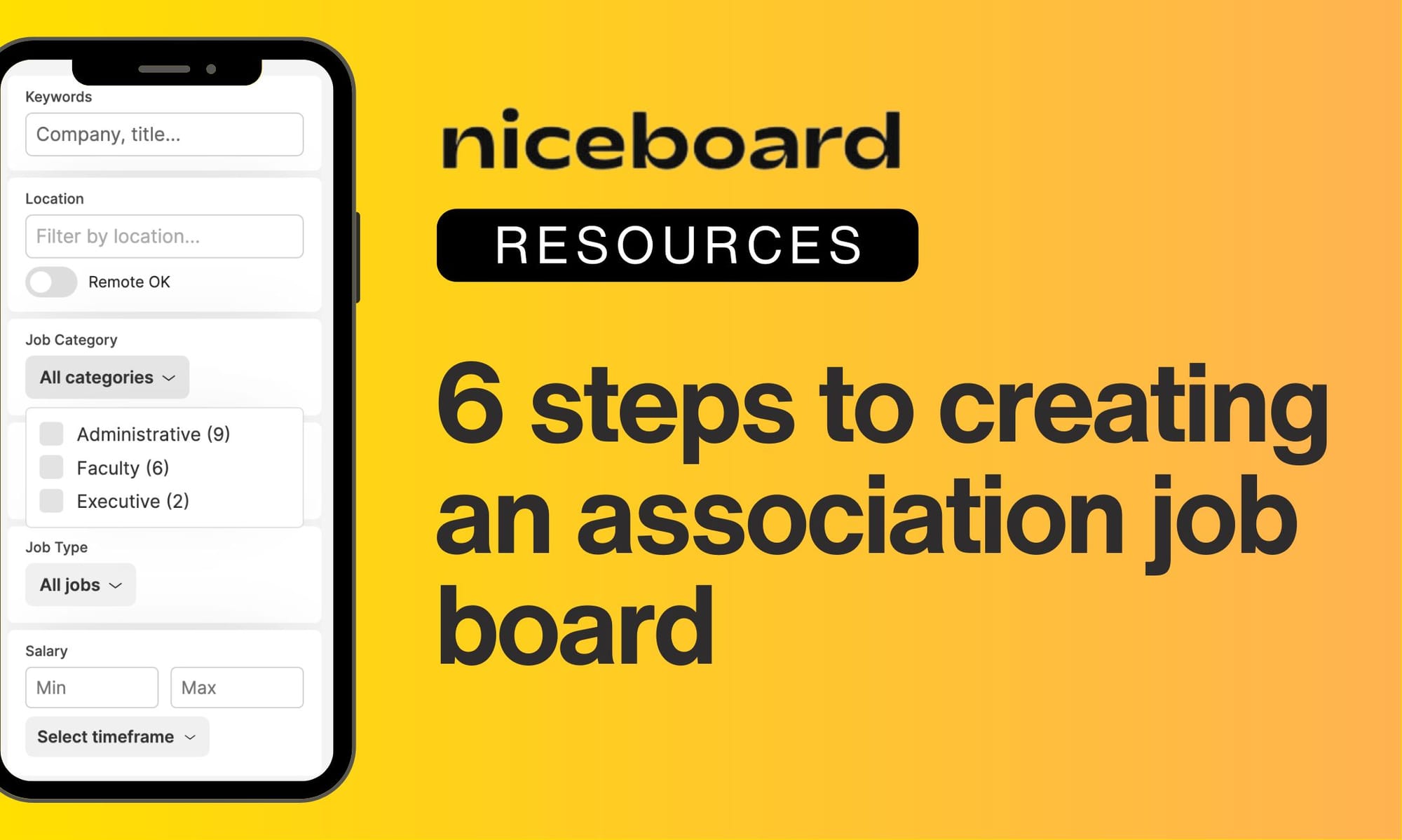 How to Create an Association Job Board image