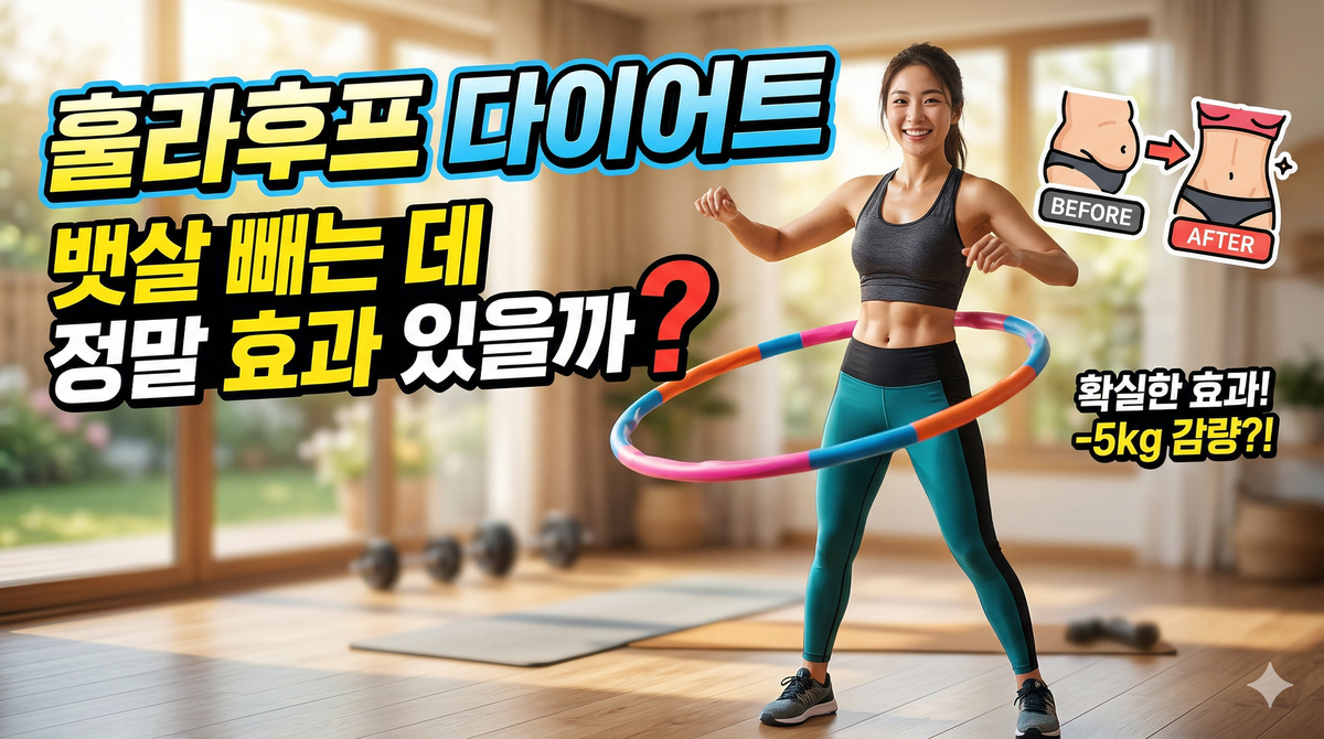 훌라우프의 체중 감량 효과: 뱃살 빼는 데 정말 효과 있을까?