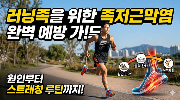 러닝족을 위한 족저근막염 완벽 예방 가이드: 원인부터 스트레칭 루틴까지