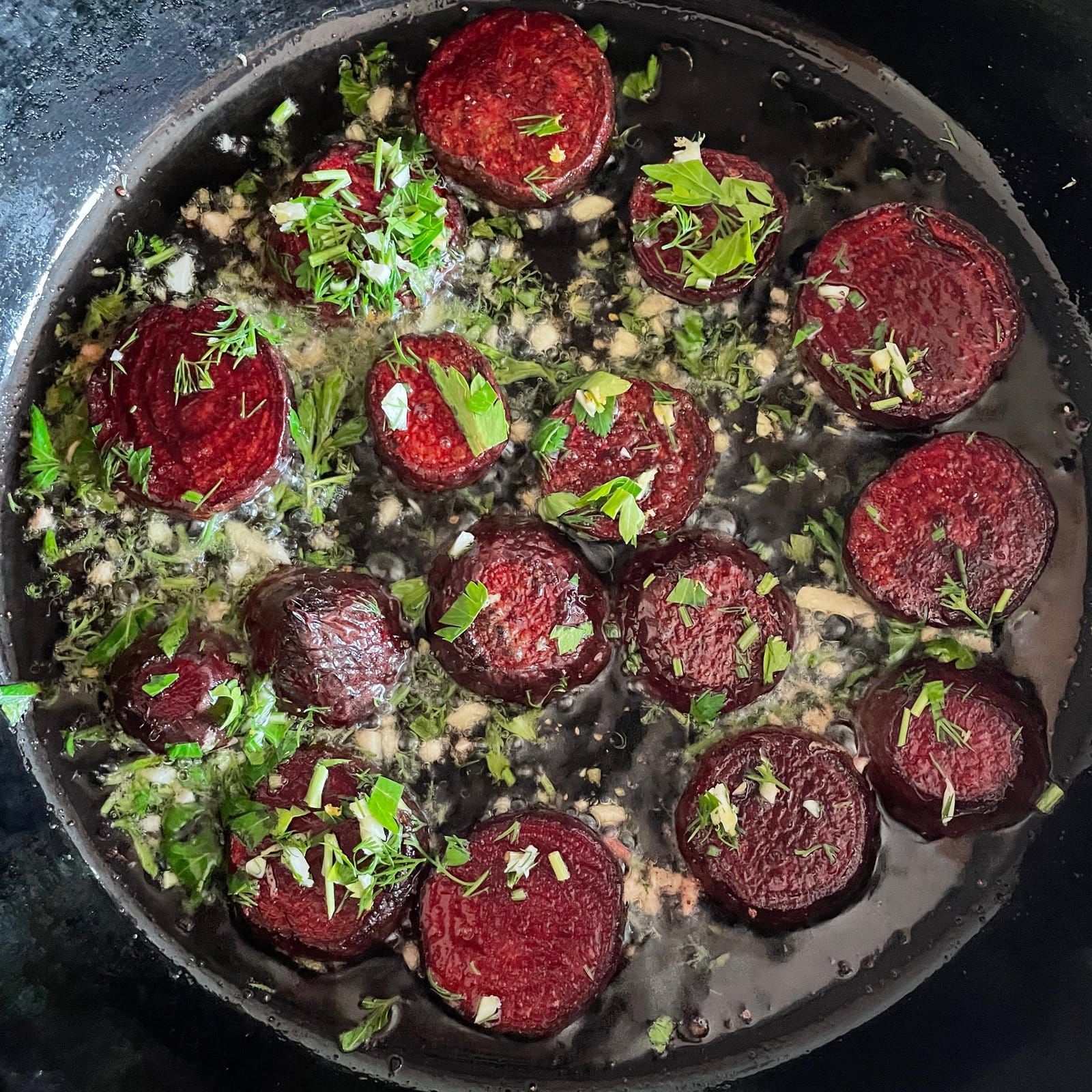 Butter-Braised Beets