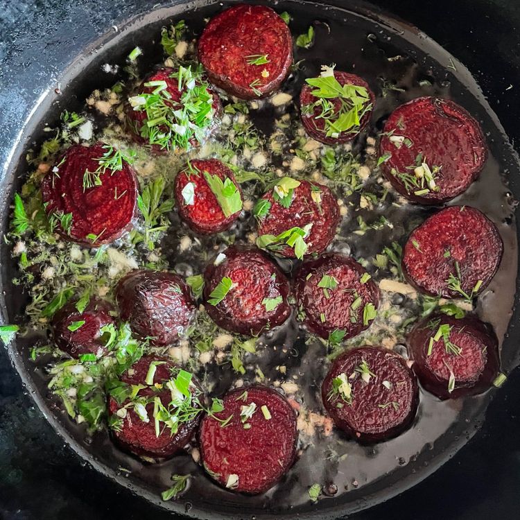 Butter-Braised Beets | Sexy Side Dish