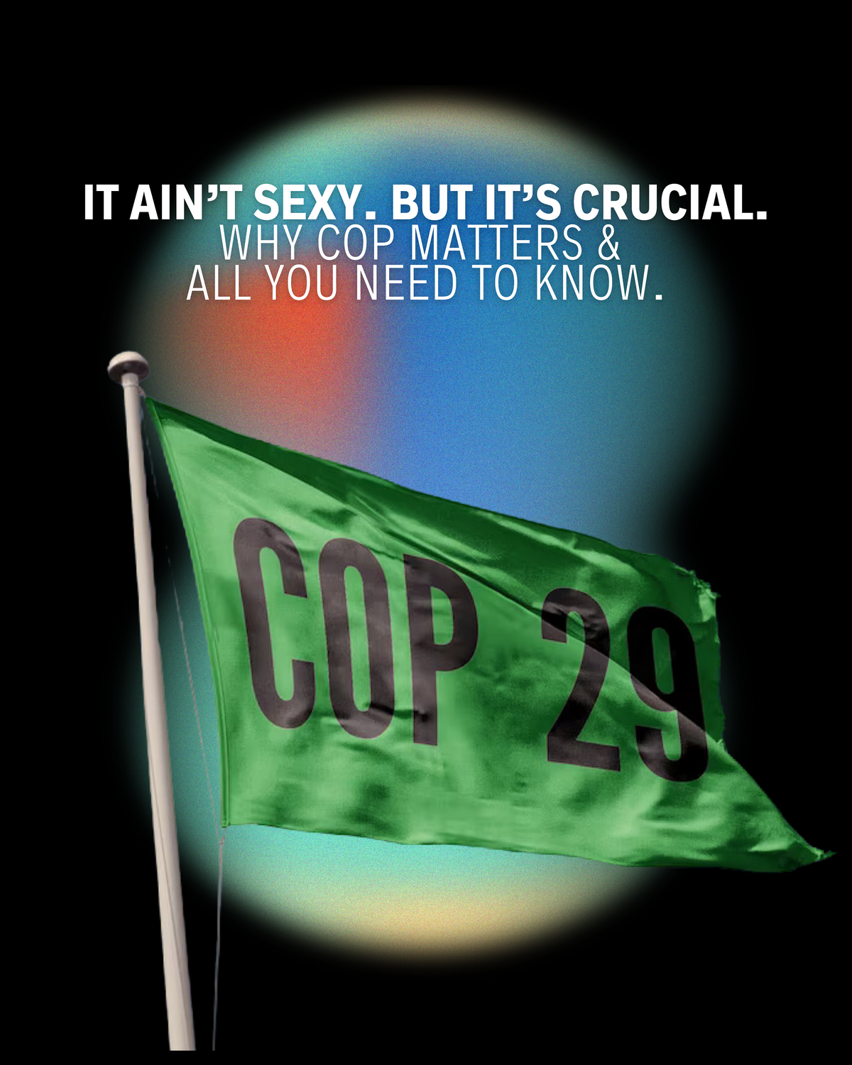 COP29  isn’t sexy. But it’s crucial.