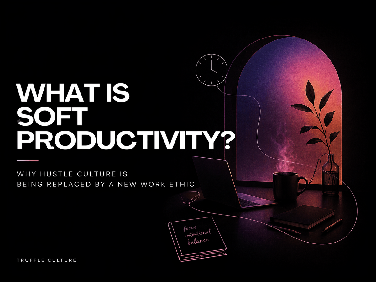 What Is Soft Productivity? Why Hustle Culture Is Being Replaced by a New Work Ethic