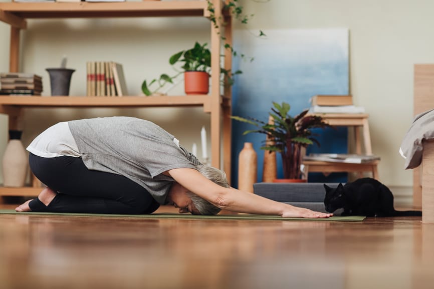 10 Struggles Of Doing Yoga Around Your Pet